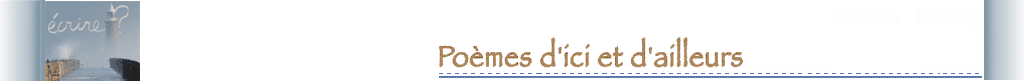 accueil poemes